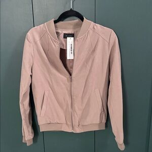 BE COOL Light Pink Bomber Jacket